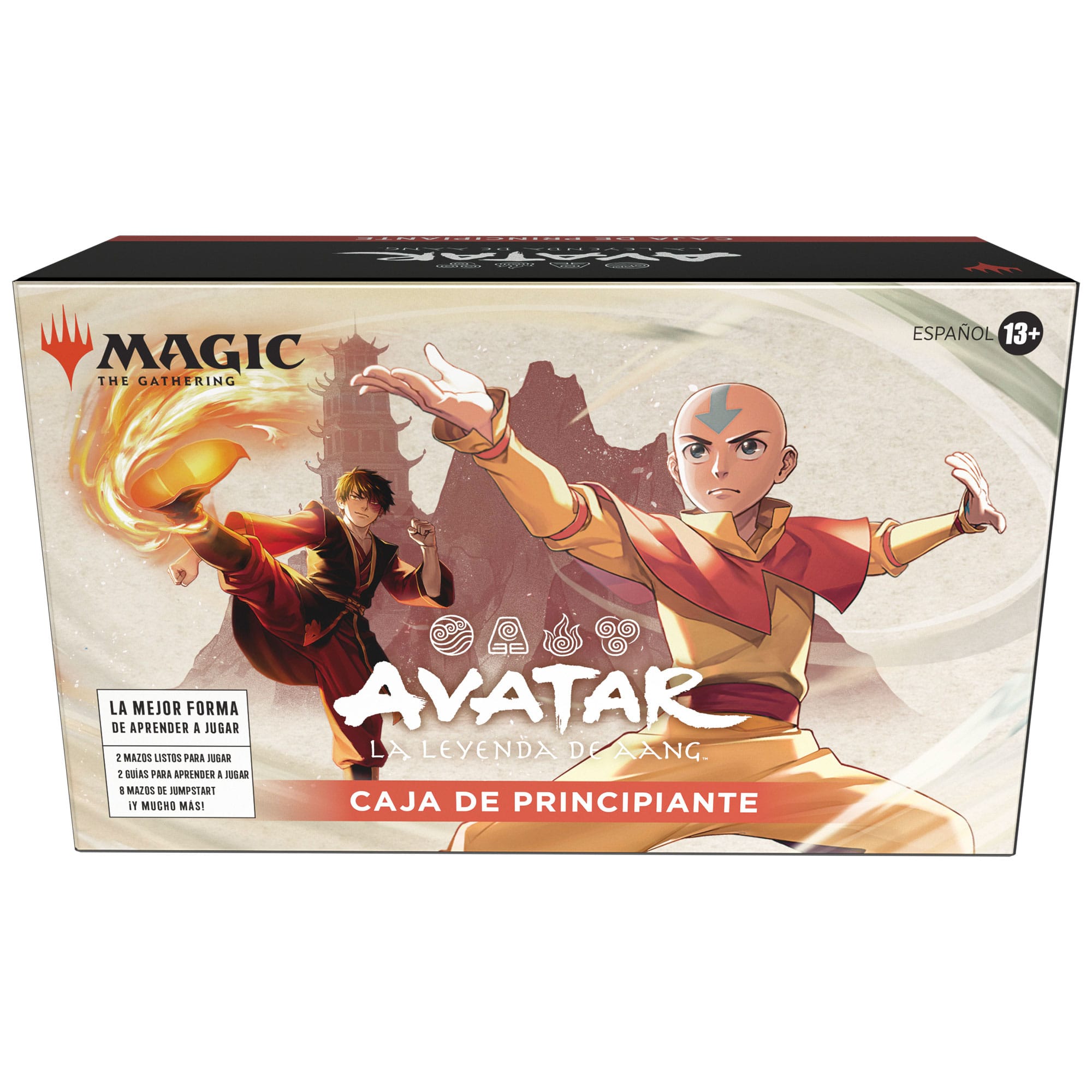 Avatar la leyenda de Aang, Caja de pincipiantes.